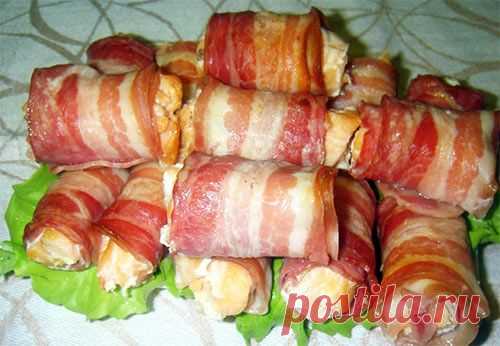 Сёмга в беконе | СТРЯПУХА.ru