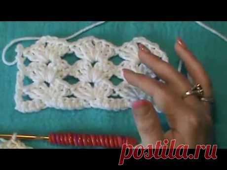 How to Crochet the "Lacy Shell Stitch"