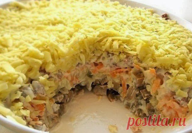 Кулинарные Рецепты: Салат "Белая ночь"