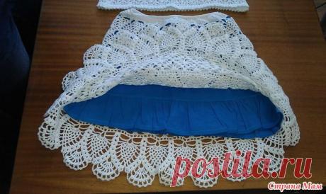 Белая юбочка - Все в ажуре... (вязание крючком) - Страна Мам