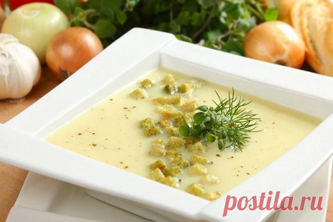 Вкусный суп-пюре с сельдереем и сливками – пошаговый рецепт с фото.