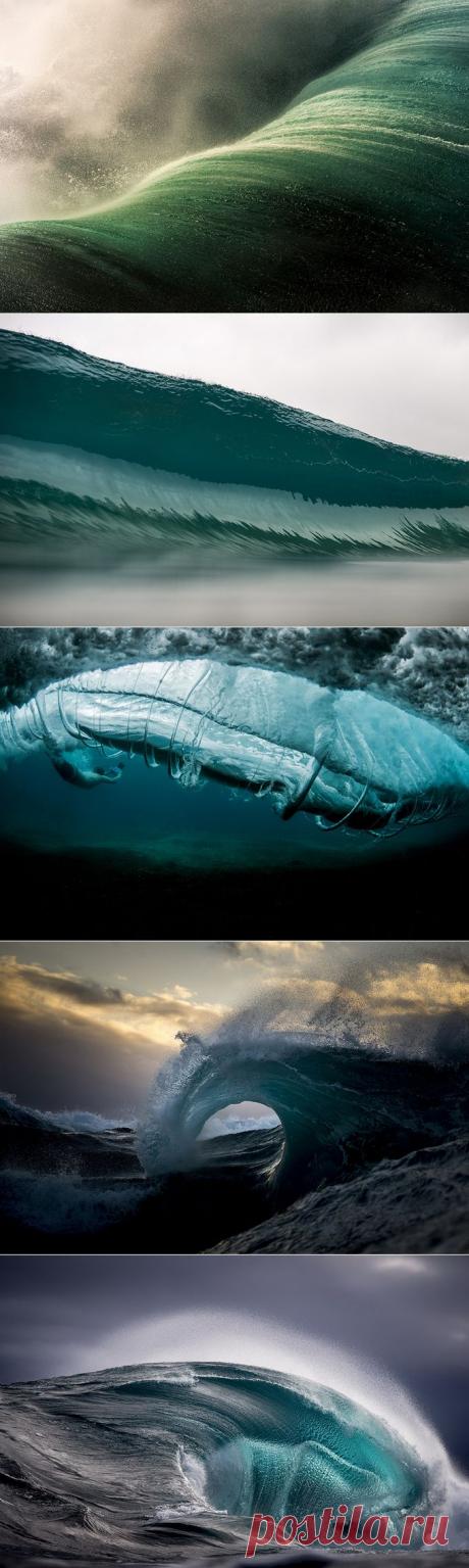 Игры света в набегающей волне... Фотограф Рэй Коллинз (Ray Collins) - Фотоискусство