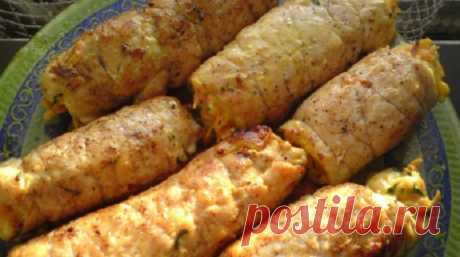 Рулетики «Боярские» из куриной грудки