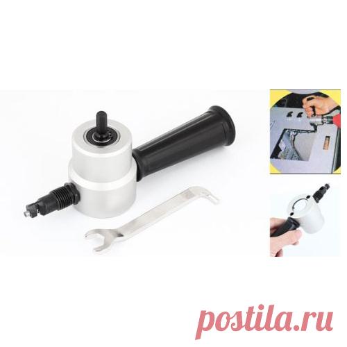 SOSW Гэри Черный С Двойной Головкой Лист Зубастик Cutter Металла Дрель Вложение купить на AliExpress