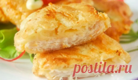 Для этого блюда гарнир не готовлю - оригинальная подача и такая вкуснятина