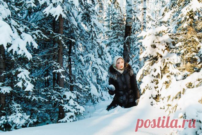Суровость и нежность зимнего леса слились воедино!