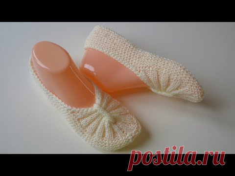 Симпатичные подследники на двух спицах одним полотном