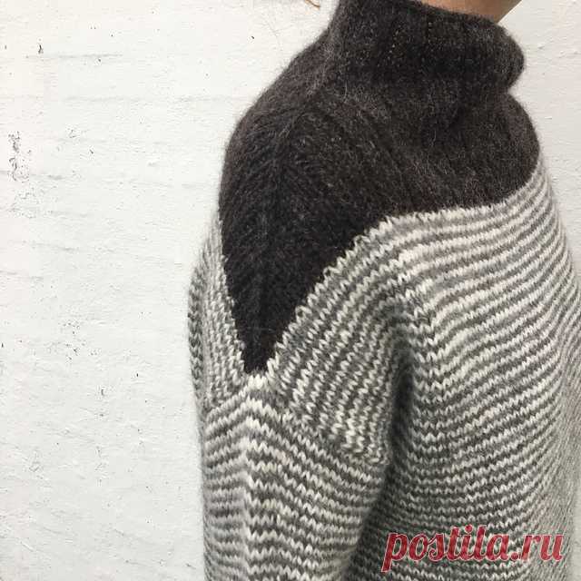 Пуловер оверсайз Origami от Лоне Кельдсен