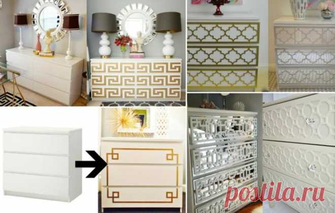 Украшение и декор мебели из IKEA своими руками фото