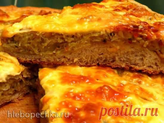 Просто капустный пирог (пиццамейкер Принцесс) - Хлебопечка.ру
