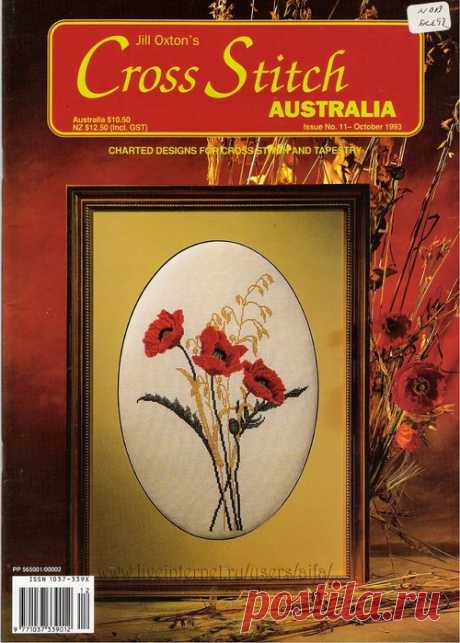 Журнал вышивки крестом Cross Stitch Australia 11-1993