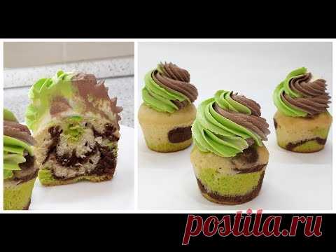 23 февраля - трёхцветные капкейки!