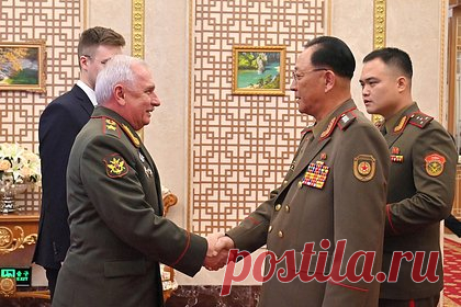 Замминистра обороны России посетил с визитом КНДР
