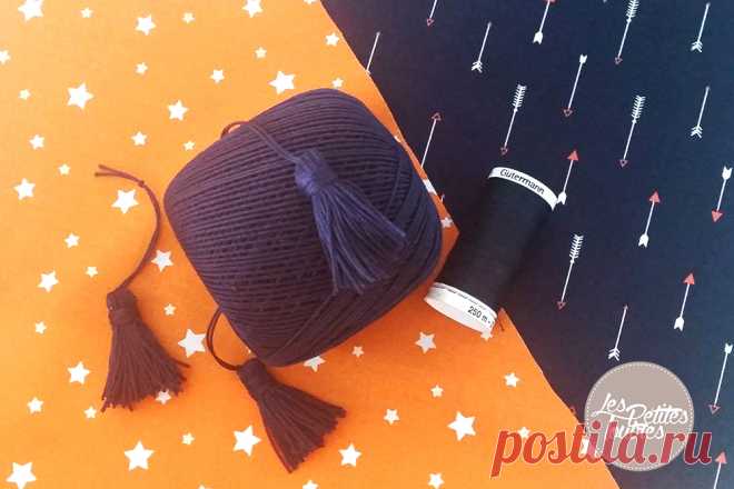Réalisez un petit chèche à pompons pour enfant - Tuto de couture