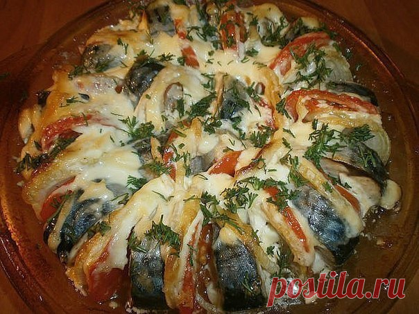 Интересные новости     СКУМБРИЯ, ЗАПЕЧЁННАЯ ПОД ОВОЩАМИ