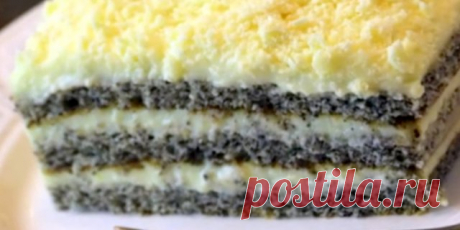 Маковий торт Цариця Естер