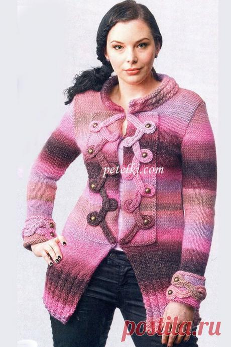 Жакет с декоративной отделкой