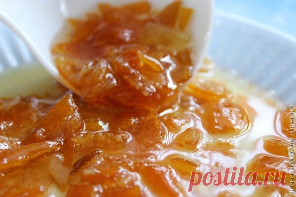 Варенье из мандариновых корочек