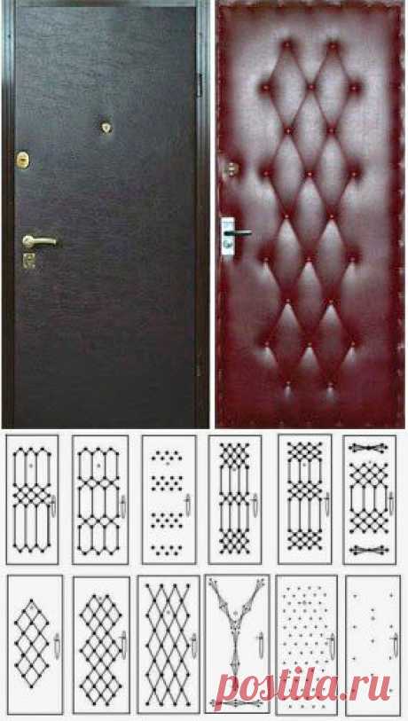 Самостоятельная обивка двери | Сделай Сам!