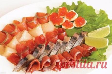 РЫБНАЯ НАРЕЗКА К ПРАЗДНИКАМ