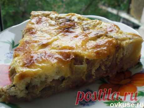Открытый баклажановый пирог - Простые рецепты Овкусе.ру