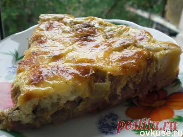 Открытый баклажановый пирог - Простые рецепты Овкусе.ру