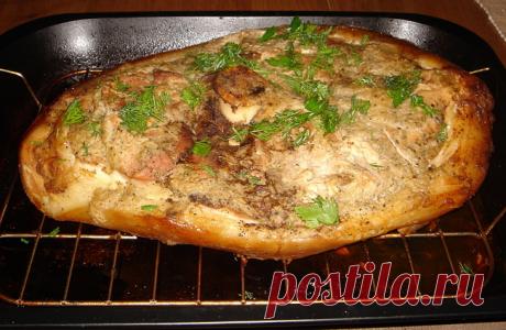 Как вкусно запечь окорок