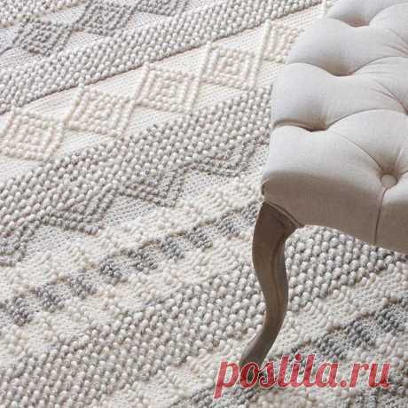 Jiro - Handmade Geometric Pattern Modern Rug – Warmly