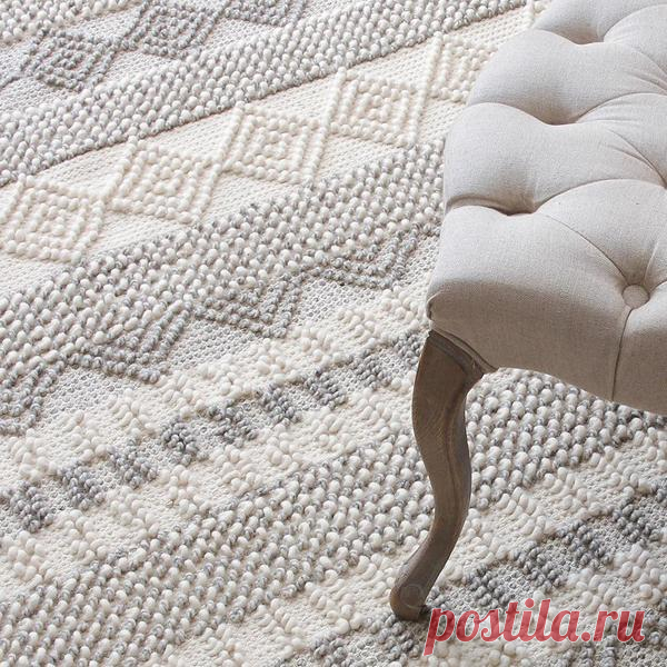Jiro - Handmade Geometric Pattern Modern Rug – Warmly