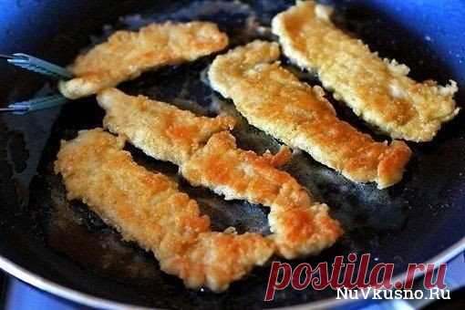Хрустящие куриные палочки ·