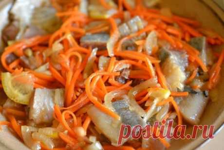 Сельдь «Хе» с морковью и луком - Dynastyofchefs.ru