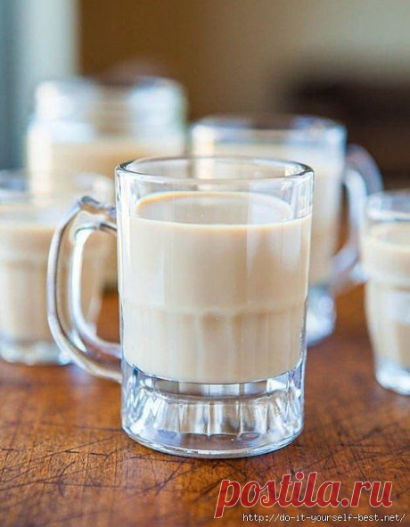 Домашний ирландский сливочный ликёр Baileys.