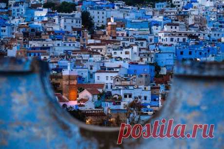 Голубой город Шефшауен (Chefchaouen) в Марокко