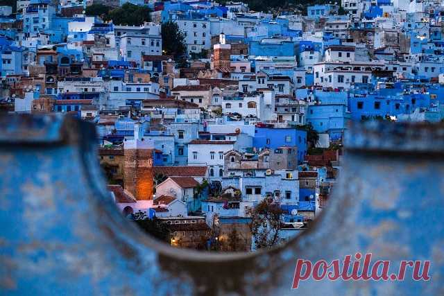 Голубой город Шефшауен (Chefchaouen) в Марокко