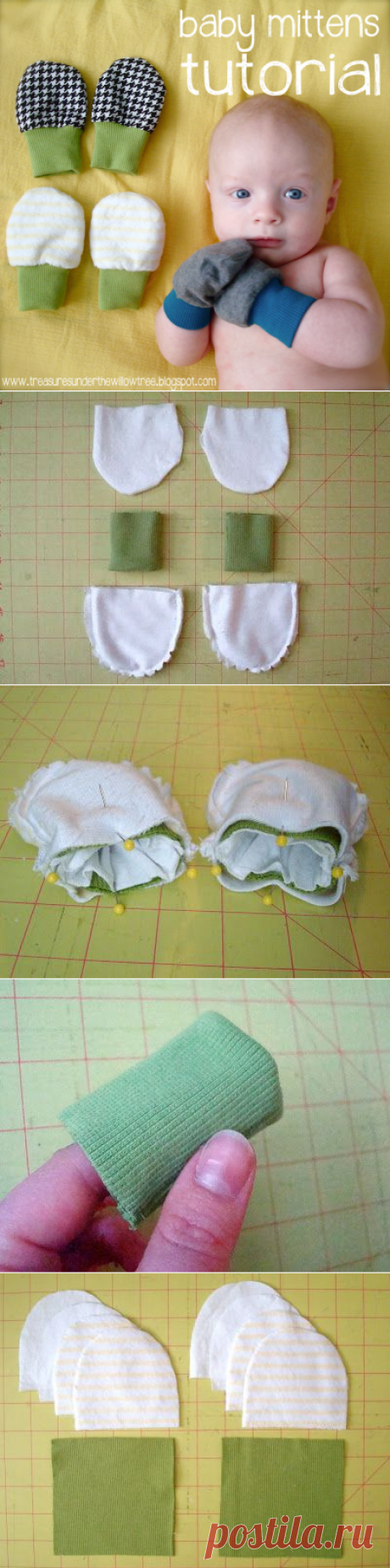 Speckled Owl Studio: Tutorial- Baby Mittens