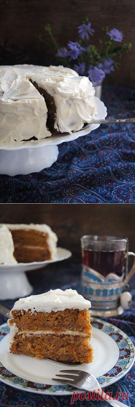 Заметки на кухонных занавесках - Морковный пирог