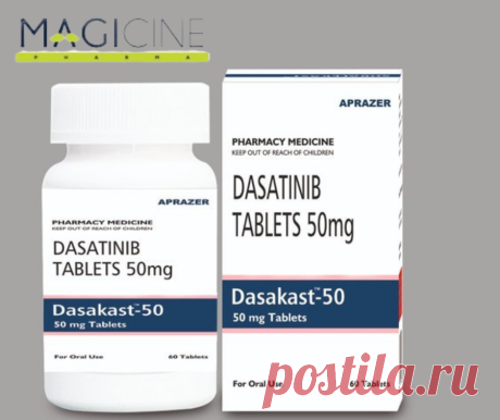 Dasacine is a formulation of a cancer-fighting therapy. It contains dasatinib as its active ingredient. The medication is available in the form of tablets of strength 50mg. The adverse effects of Dasacine tablets may include body aches, ear congestion, and chest pain. Magicine Pharma sells anti-cancer medicines at an affordable price. Enquire about the dasatinib price and get 28% off. Other specialty medicines, vaccines, and surgicals are also available.
