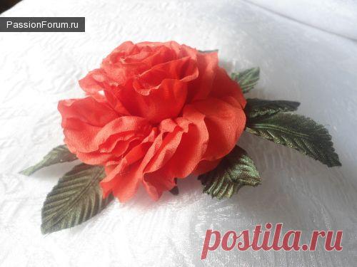 Красотка Мэрри. / Цветы из ткани / PassionForum - мастер-классы по рукоделию