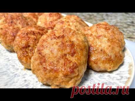 Как вкусно и правильно приготовить котлеты. Сочные и нежные котлеты из курицы.Сколько жарить котлеты