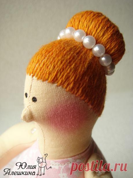 Прическа для Тильды балерины (мастер класс)