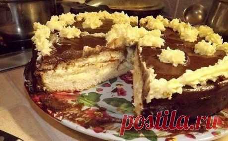 Торт Чародейка (быстрый вариант).