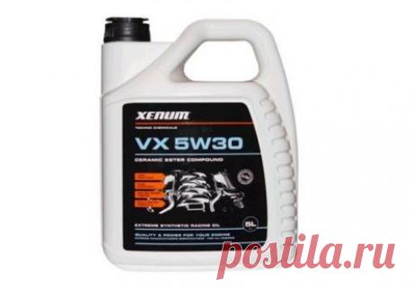 Характеристики моторного масла Xenum VX 5W30, обзор свойств синтетической смазки. Применение масла Ксенум VX 5w-30 с микрокерамикой, преимущества и недостатки.