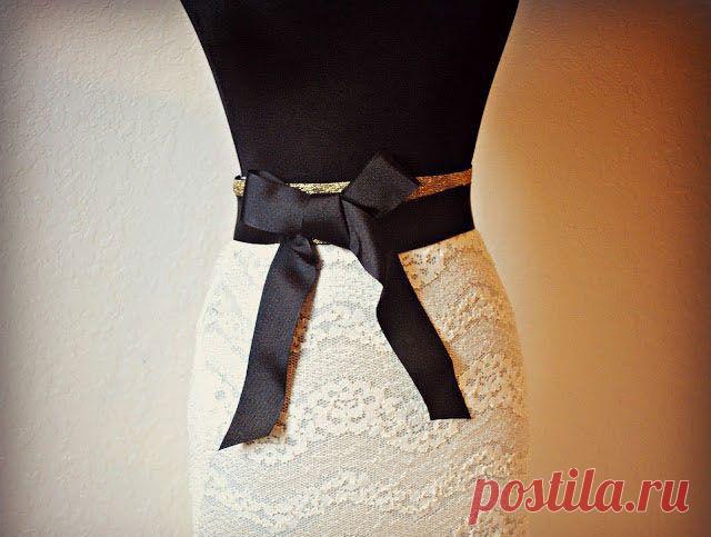 Как быстро сшить кружевную юбку без выкройки / Мастер-классы / Burdastyle