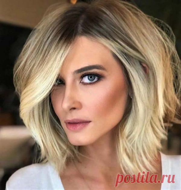 Стрижки на средние волосы придающие объем: 50 фото - Идеальная хозяйка