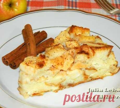 Шарлотка из батона