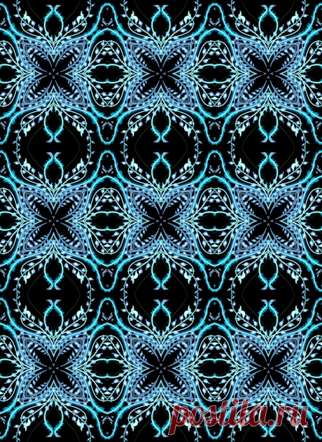 Blue Floral Wallpaper  Free Stock Photo HD - Public Domain Pictures