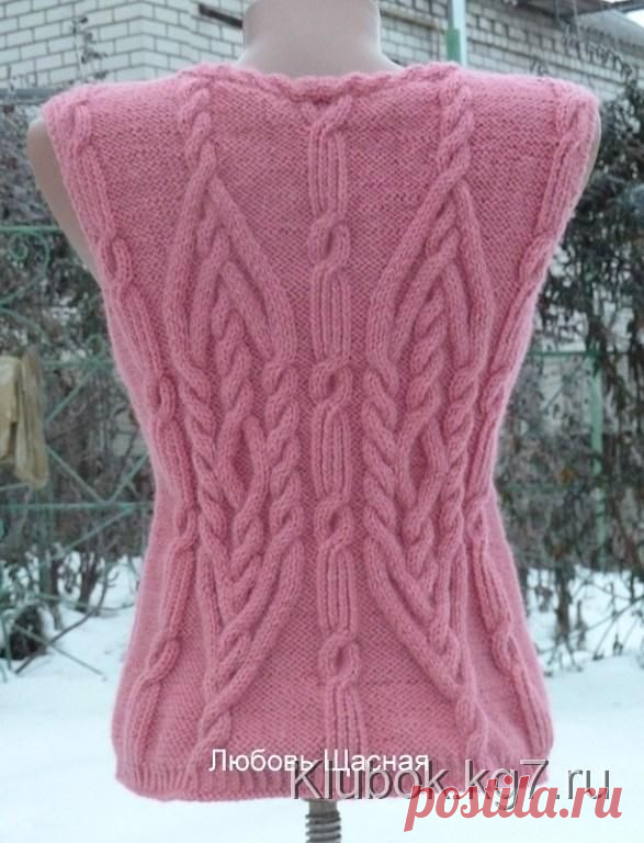 Жилет"Коралл" Любови Щасной | Клубок
