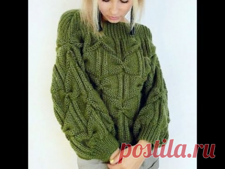 Связать Новые Свитера Спицами для Женщины - модели - 2019 / Knit New Sweater Knitting for Women