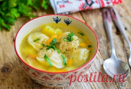 Суп с пельменями - 10 вкусных рецептов (с фото)