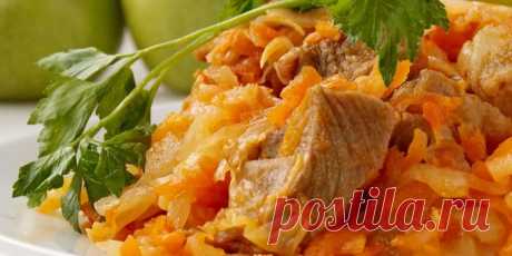 Как приготовить тушеную капусту - пошаговый рецепт с фото